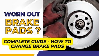 How to Change Brake Pads in Toyota Camry 2015 Easy Way [upl. by Rednave]