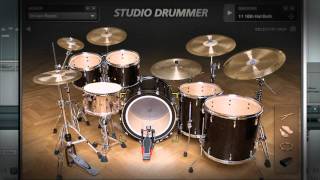 Native Instruments STUDIO DRUMMER  Native Instruments [upl. by Ecirtra996]