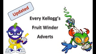 Every Kelloggs Fruit Winder Sweet Advert Compilation 200006 [upl. by Irbmac]