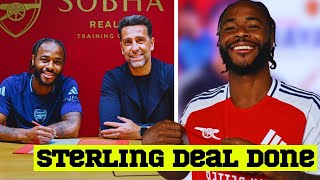 ARSENAL SIGN RAHEEM STERLING [upl. by Ali124]