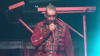 ❤️ Before the Guitar 🎸 Smash 💥 Till Lindemann  Knebel Live  EU Tour 2023 [upl. by Deegan487]