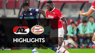 Highlights AZ  PSV  Eredivisie [upl. by Aneloc]