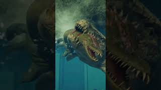 Mosasaurus vs Elasmosaurus  JWE2 [upl. by Horsey]