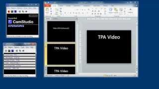 Use Camstudio To Record a PowerPoint Presentation [upl. by Helen]