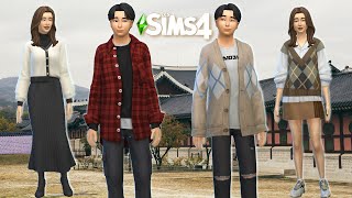 Rendezvous dans les rues de Séoul  Découverte Les Sims 4 Incheon Style 🌏 [upl. by Koren]