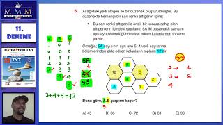 Acil Yayınları Matematiğin İlacı TYT Deneme11 Matematik Çözümleri [upl. by Laefar357]