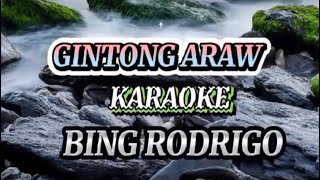 GINTONG ARAW BY BING RODRIGO  KARAOKE VERSION  Codename Elbert [upl. by Babb868]