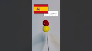 What is the color mix of the Spanish flag tiktok shorts short asmr satisfying colormixing [upl. by Celka301]