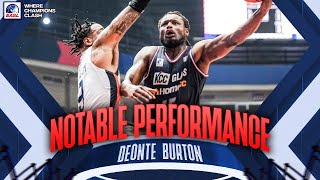 Notable Performance Deonte Burton with 26 Points vs Meralco Bolts [upl. by Kwon]