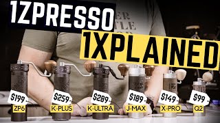 1ZPRESSO 1XPLAINED Review of the 1zpresso Lineup feat ZP6 Special [upl. by Buderus]