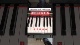 JINGLE BELLS Impress your family this Christmas shots piano tutorial [upl. by Drarehs27]