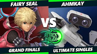 Attack on Alex 45 GRAND FINALS  Fairy Seal Shulk Vs Ähmkay ROB Smash Ultimate  SSBU [upl. by Kinnie668]