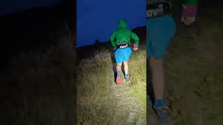 Night Fell running in Wales fellrunning wales trailrunning kidsrunning [upl. by Nedyarb]