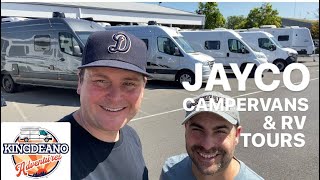 JAYCO CAMPERVANS amp RV  VAN TOUR  AIRSTREAM CARAVAN  PAGE BROS RV  VAN LIFE  CAMPING VICTORIA [upl. by Elades]