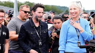 Keanu Reeves and Alexandra Grants Unexpected Public Display at MotoGP Event Shocks Fans [upl. by Sibley]