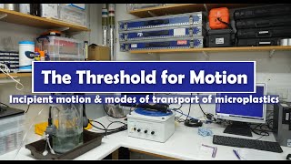 Modes of transport of microplastics in water incipient motion bedload and suspension [upl. by Koziel]