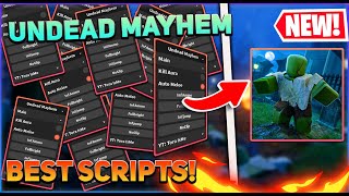 🧟NEW Undead Mayhem Script  Kill Aura amp Inf Ammo  GodMode amp More  PASTEBIN 2024 [upl. by Zeus]