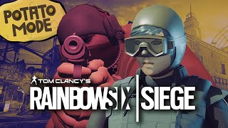 Rainbow Six Sieges Graphics Go Under The Knife  Potato Mode [upl. by Alana]