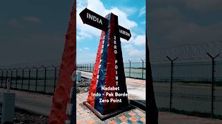 Nadabet Indo Pak Border zero point  Gujarat avengers india gujarat bsf [upl. by Orofselet468]