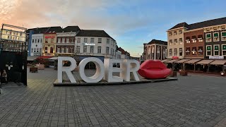 A walk in Roermond City Center Netherlands in 4K [upl. by Lukin]