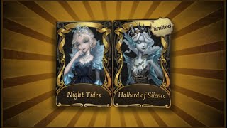 Identity V  Ocean Queens and Mermaids 🧜‍♀️✨  Night Tides  Halberd of Silence Gameplay [upl. by Meaghan]