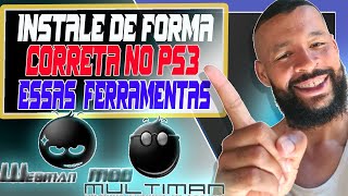 PASSO A PASSO COMO INSTALAR WEBMANMOD E MULTIMAN NO PS3 [upl. by Noyek114]