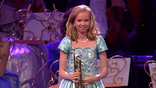 13 Year Old Girl Playing Il Silenzio The Silence  André Rieu [upl. by Eanil]