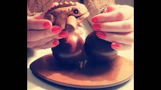 ASMR Tapping scratching objets en bois 🌲 Pour se détendre [upl. by Mariellen650]