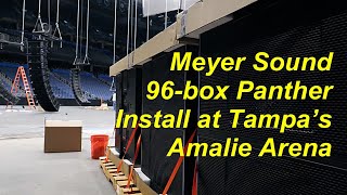 Meyer Sound PANTHER Install at Tampa Bay’s AMALIE Arena [upl. by Adriane]