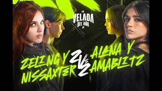 Alana x Ama Blitz vs Zeling x Nissaxter Reaccion [upl. by Adekam]