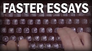 How to Write Essays and Research Papers More Quickly [upl. by Jodie]