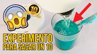 Experimentos De Química Para Sacar Un 10  EL LÍQUIDO PIRAÑA [upl. by Anaher]