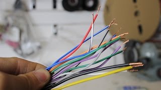 Wiring harness colours explained for a stereo The 12Volters [upl. by Head]