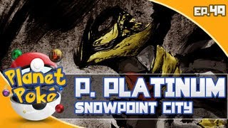 Pokemon Platinum Walkthrough Part 49 Snowpoint City [upl. by Hoopen]