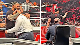 Roman Reigns Always Respect Pual Heyman ❤️Roman and Pual Love [upl. by Grose]