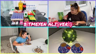 BİTMEYEN MARKET ALIŞVERİŞİ🎉YENİ LEZZETLER DENEDİK😋ŞAŞIRDIK MI⁉️vlog marketing family viralvideo [upl. by Aimar]