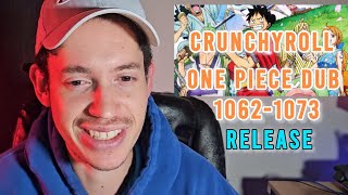 NEW ONE PIECE DUB Episodes Drop In May on Crunchyroll 10621073 Voyage 15 [upl. by Adlen]