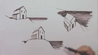 Linear Perspective in Drawing [upl. by Parnell]