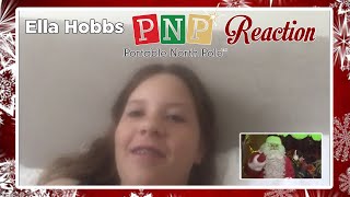 PNP Santa  Ella Hobbs Reaction  Portable North Pole Santa Message  santa pnp 2018 [upl. by Neelcaj]