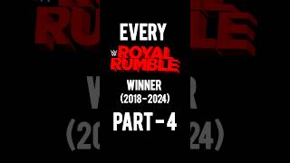 Every Royal Rumble Winner Part 4 wwe royalrumble shorts ytshorts viral trending [upl. by Aikyn84]