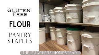 What Gluten Free Flours Are Staples in My Pantry [upl. by Etteyniv]