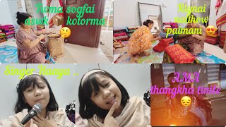 Rignai ni parcel 📦 unboxing khwlai naigranw 😜ani bwsa ni exam song 🎤🎼😂 [upl. by Lyon10]