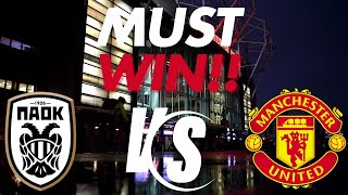 quotManchester United vs PAOK UEFA Europa League Showdownquot [upl. by Devona]