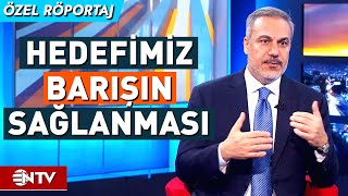 Hakan Fidan ABDnin Filistin Yaklaşımını Değerlendirdi Kayıtsız Şartsız İsraili Destekliyor NTV [upl. by Clauddetta]