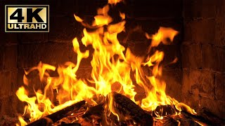 🔥 Fire Background Ultra HD 4K 🔥 Fireplace with Crackling Fire Sounds 🔥 Fireplace Burning [upl. by Waers]