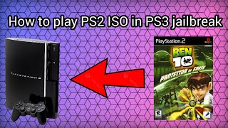 How to play PS2 ISO games in PS3 [upl. by Eniamrehs]