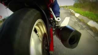 Suzuki Bandit GSF 400  Onboard RearCam GoPro Hero 3 BE  GPR Furore [upl. by Anilas]