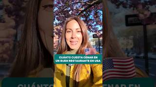 A veces hay que darse un homenaje 🥳🥂 usa restaurante preciosusa restaurantesenusa shorts short [upl. by Aidnama491]