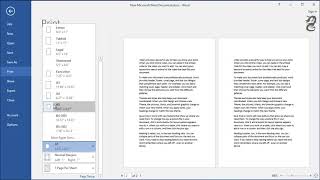 How to print two A5 pages on single A4 page in Word [upl. by Almeta613]