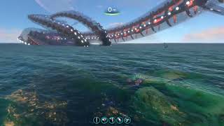 Subnautica Gargantuan leviathan mod LINK IN DESCRIPTION [upl. by Fogg]